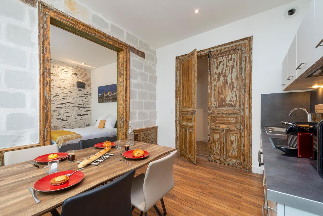 Appartements Lumineux Et Charmants En Coeur De Ville 앙제 외부 사진