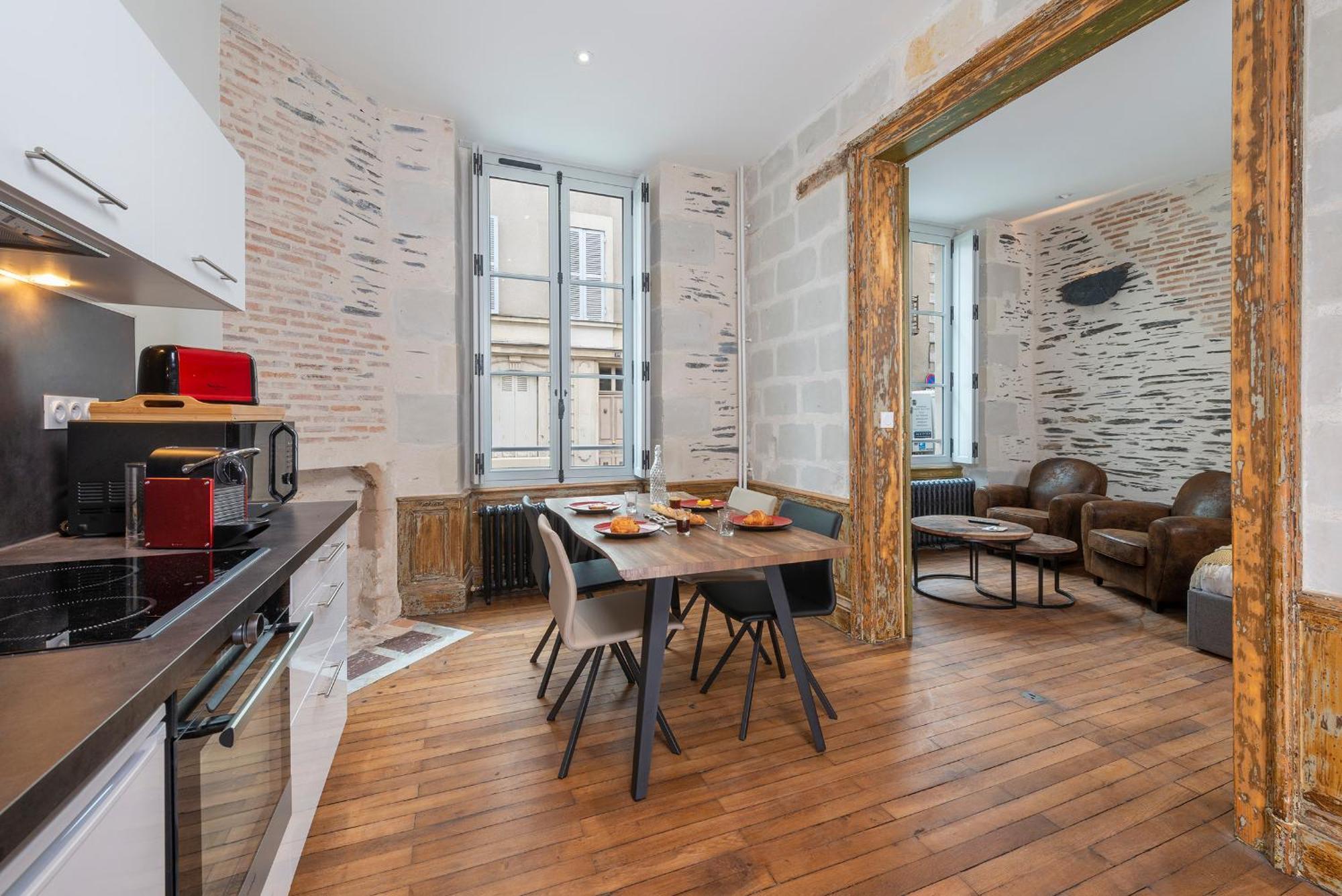 Appartements Lumineux Et Charmants En Coeur De Ville 앙제 객실 사진