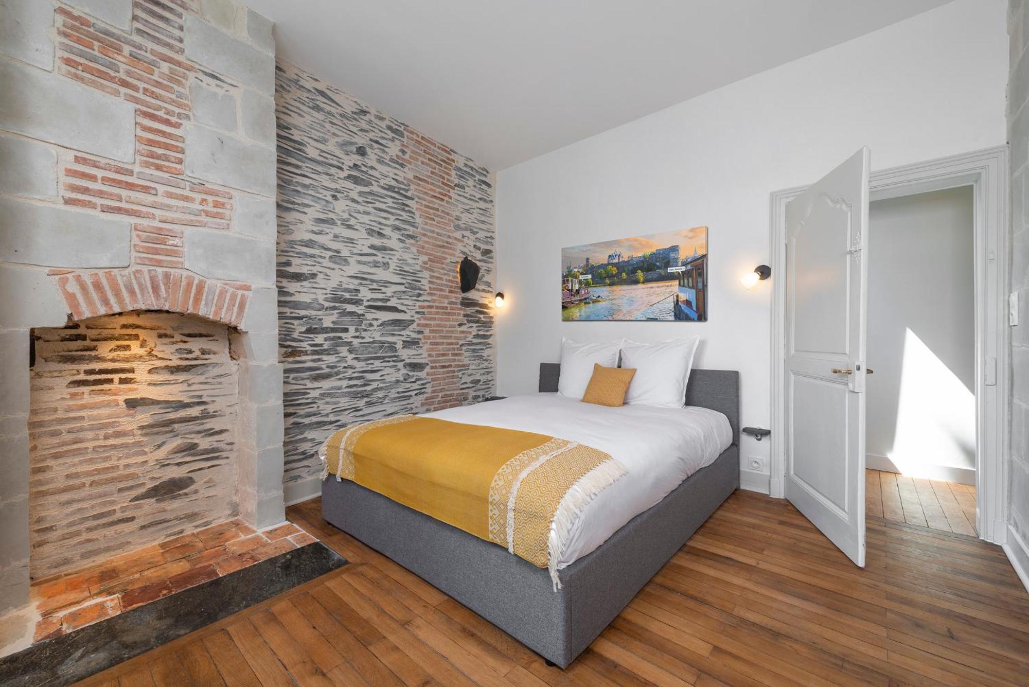 Appartements Lumineux Et Charmants En Coeur De Ville 앙제 객실 사진