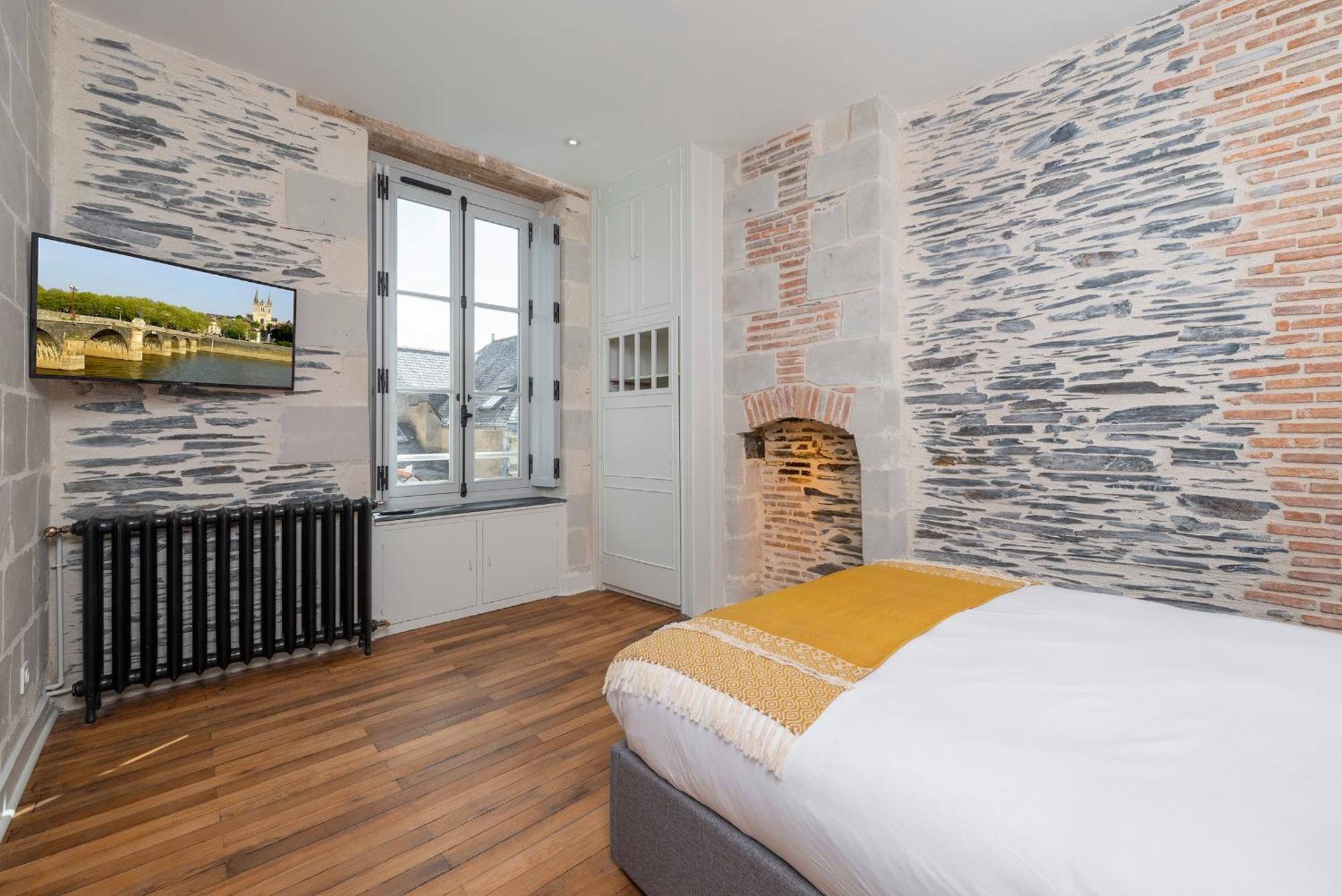 Appartements Lumineux Et Charmants En Coeur De Ville 앙제 객실 사진